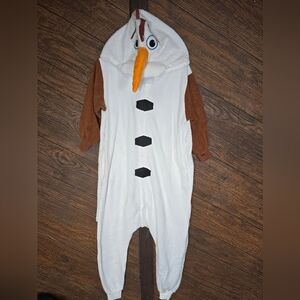 Olaf Snowman From Frozen Costume New With Tags Kids 12 NWT